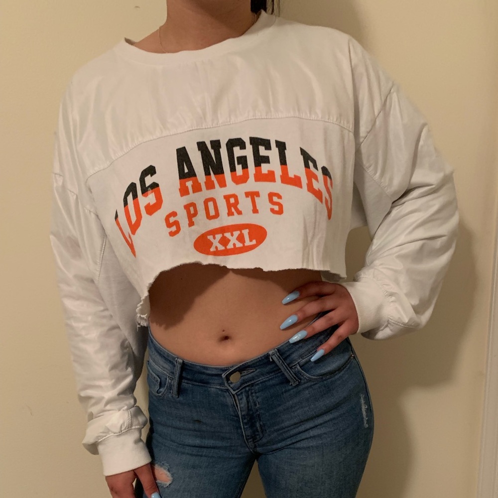 Messy crop top